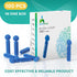 28G 3mm Blood Lancets, 100 Pcs Box Diabetic Lancets for Testing, Fits Most Lancit Devices, Sterile Safety Lancets
