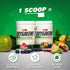 EHP Labs OxyGreens Super Greens Powder - Spirulina & Chlorella Superfood, 30 Serves (Pineapple)