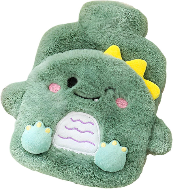 Magic Feier Hot Water Bottle with Adorable Plush Cover, Ultra-Soft Plush Cover for Providing