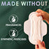 Pack 34 Count L. Ultra Thin Pads for Women, Organic Cotton Top Layer, Regular + Super Duo Absorbency, Menstrual Pads