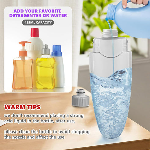 Spray Mops for Hardwood Floor Cleaning - Wood Floor Mop with Washable Pads for Laminate & Tile