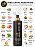 Twist It Up curly hair shampoo with 20 natural ingredients, sulfate free shampoo for curly hair, wavy hair shampoo, afro-textured shampoo
