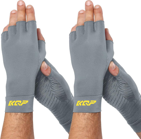 Compression Gloves For Pain Relief,2 PairsCopper Infused Arthritis Gloves