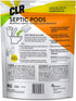 CLR Septic System Treatment Pods, Hassle-Free, Easy to Flush, Dissolvable, Biobased Ingredients, Helps Prevent Clogs