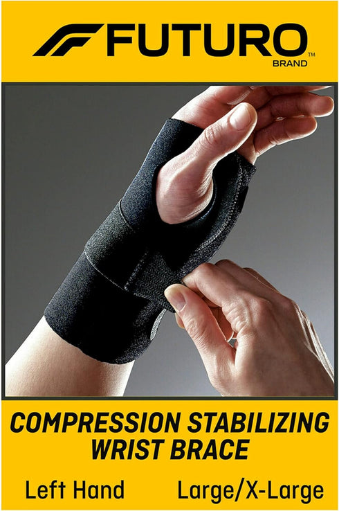 Left Hand L/XL FUTURO Compression Wrist Brace