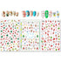 TailaiMei 15 Sheets Christmas Nail Stickers, 7 Sheets Nail Wraps and 8 Sheets Nail Decals for DIY Nail Art
