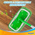 KEEPOW Reusable Mop Pads Compatible with Swiffer Sweeper Mop, 8 Pack Washable Microfiber Cloth Refills for Floor