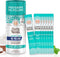 GuruNanda Oil Pulling Travel Sachets (Mickey D), 100% Pure Coconut & 7 Essential Oils, 7 Pack for Oral Health