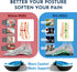 NASA Grade Plantar Fasciitis Insoles for Men Women – High Arch Support Shoe Inserts for Flat Foot Pain Relief