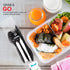 Individually Wrapped Plastic Cutlery Set with Napkin + Salt & Pepper Packets, 50 Count Prewrapped Disposable Silverware