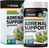 Adrenal Support Gummies, Organic Rhodiola & Ashwagandha, 60 Chews, Vegan Mood Support Supplement with Vitamins