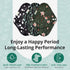 Langsprit Absorbent Reusable Menstrual Sanitary Pads/Washable Cloth Menstrual Period Pads,Reusable Panty