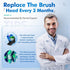 Pack 8 7000, OralB 1000, 9600, 500, 3000, 8000 Replacement Toothbrush Heads Compatible with Oral B, of Professional