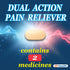 Dual Action Acetaminophen 250 mg and Ibuprofen 125mg Pain Reliever Caplets, 216 Count
