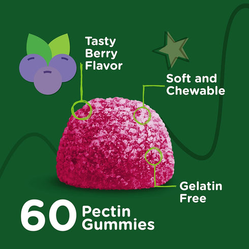 Zinc for Kids Gummies, 15mg, Immune Support for Kids & Teens, Vegan, Gelatin Free, Gluten Free, Tasty Berry Flavor