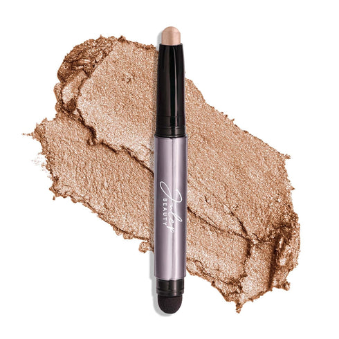 Julep Eyeshadow 101 Cream-to-Powder Waterproof Shadow Stick, Sand Shimmer, Long-Lasting Champagne Toned