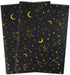 MR FIVE 30 Sheets Large 20" x 28" Gold Galaxy Tissue Paper Bulk, Moon and Star for Gift Bags Birthday Holiday