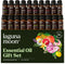 Lagunamoon Essential Oils Set - Top 20 Gift Set Oils for Diffusers, Aromatherapy, Candle Making Scents (10mL)