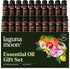 Lagunamoon Essential Oils Set - Top 20 Gift Set Oils for Diffusers, Aromatherapy, Candle Making Scents (10mL)