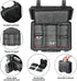 Large Smell Proof Box with Combination Lock, Waterproof, Dust Proof, Durable Stash Box for Travel and Home