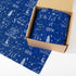 Whaline 160 Sheets Winter Tissue Paper, 14 x 20 Inch Blue White Snowflake Art Craft Paper for Decor