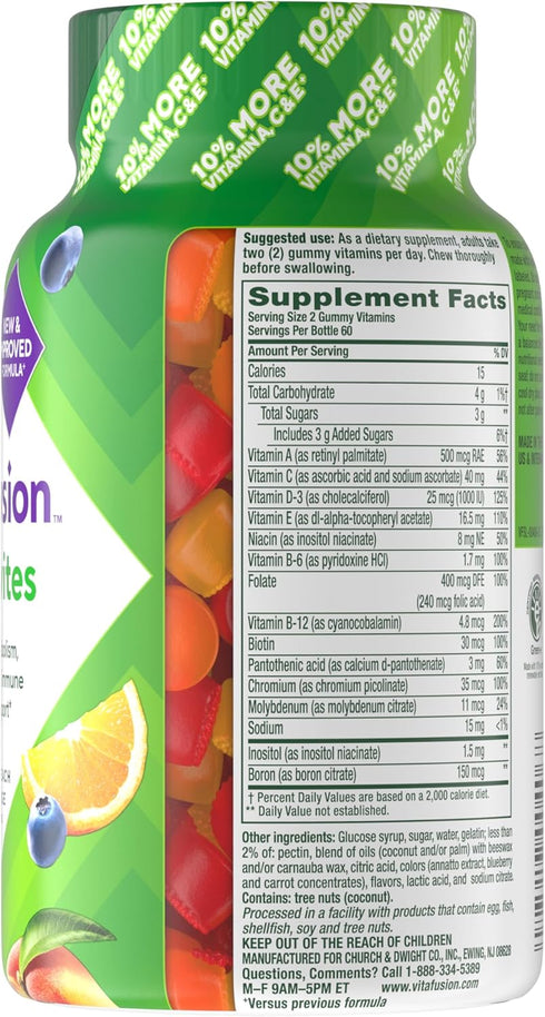 Gummy 120 Count Vitafusion Adult Vitamins