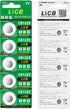LiCB CR1225 Battery, Long-Lasting High Capacity 3 Volt Coin & Button Cell, 5-Pack