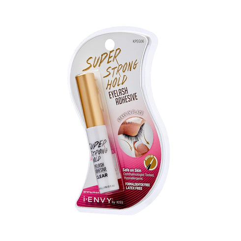 i•ENVY Super Strong Hold Eyelash Adhesive, Waterproof, 2 Pack - 48-Hour Long-Lasting Lash Glue