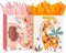 SUNCOLOR 2 Pack 13" Gift Bags for Baby with Tissue Paper Included