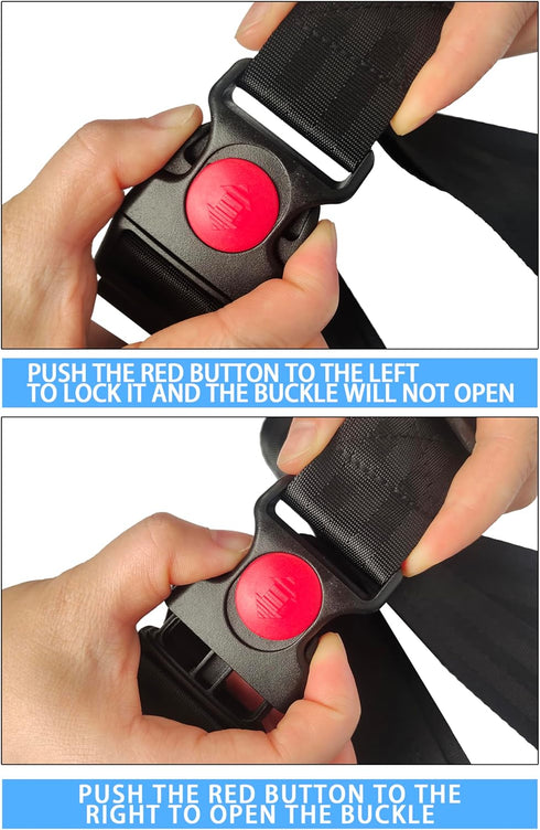 Sexyppl Belt80 Wheelchair Safety Strap Seat Adjustable High Chair Safety HarnessChair Strap