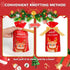 DLY 50 Pcs Christmas Candy Bags - Plastic Drawstring Gift Bags for Treats and Party Favors