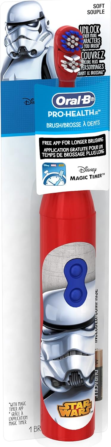 Oral-B Pro-Health Disney Star Wars Battery Powered Electric Toothbrush for Kids