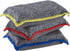 Miracle Microfiber Sponges, Heavy Duty Non-Scratch Scrubber for Dishes and Countertops, Machine Washable, 3 Pack-Grey