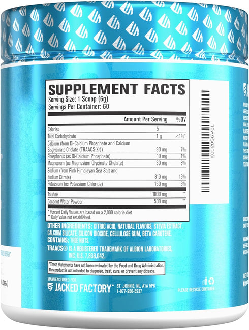 HYDRASURGE Electrolyte Powder - Hydration Supplement with Key Minerals, 60 Servings, Sugar Free Lemonade