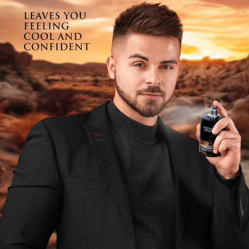 Voyage for Men Eau De Parfum - 100ml - Sophisticated Fragrance of Bergamot, Pepper, Lavender, Star Anise & Nutmeg