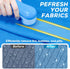 Fabric Shaver Lint Remover, AW union USB Powered Lint Shaver with 70" Cord and 2 Replacement Blades - Blue