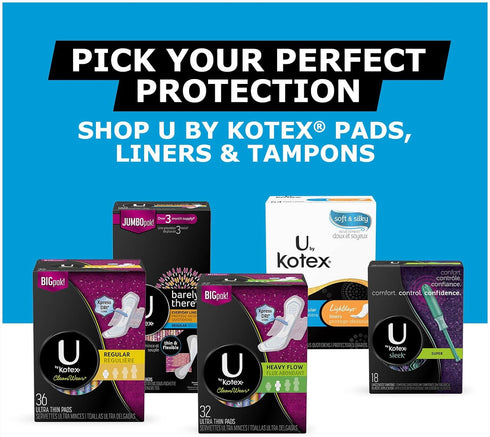 Unscented Light Absorbency Liners by U by Kotex