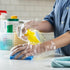 Comfy Package Disposable Poly Plastic Gloves for Food Prep, Cooking & Food Service, Latex & Powder Free - One Size