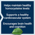 Life Extension Homocysteine Resist, Heart & Brain Cognitive Health Support Supplement, 60 Vegetarian Capsules