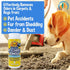 Bodhi Dog Natural Dog Odor Carpet Powder - Plant Based and Biodegradable Smell Eliminator (Pack of 3)