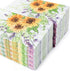 YOCHANDA 100 Pack Spring Sunflower Floral Guest Hand Towels Disposable for Bathroom, Sunflower Paper Napkins Decorative