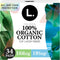 L. Ultra Thin Pads for Women, Organic Cotton Top Layer, Regular +