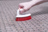 Superio Grout Brush, Dish Brush, Shower Scrubber Cleaning Brush, Stiff Bristles, Comfort Grip Handle,Red Brush Cleaner