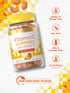 Gummies 60 Count Carlyle Vitamin C | | Orange Flavor | with Vitamin E | Vegan, Non-GMO, and Gluten Free Supplement