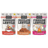Lentil Telepathy Sweet & Smoky Variety Snack Pack, Crunchy Lentil Snacks, Plant