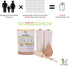 Bamboo Rayon Paper Towels (2 Rolls, 40 Sheets) - Washable Reusable Paper Towel Alternative, Eco Friendly Gift Set