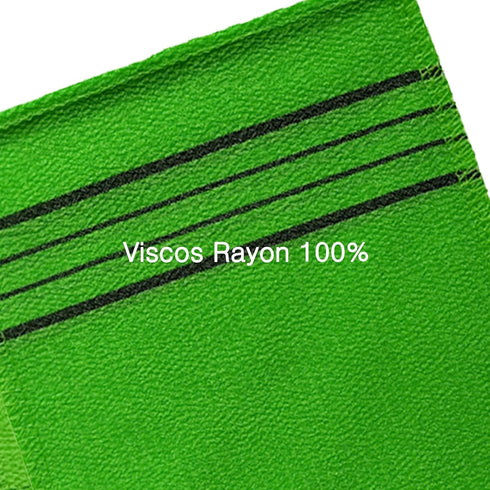 Korean Asian Exfoliating Bath Washcloth Mitt for Dead Skin Removal, Exfoliating Body Scrubber, Green2 Red2