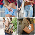 T0uch-land, Hand Sanitizer Spray Case Compatible with Hand Sanitizer Holder Bag with Ring Buckle & Wrist Strap