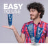 KALIVE Curl Gel for Men, 8 oz. Hair Gel, Defines Curls, Reduces Frizz, Enhances Natural Waves
