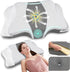 Pain Relief Memory Foam Neck Support Pillow, Adjustable Ergonomic Contour Pillow for Cozy Sleeping, Orthopedic